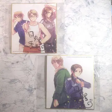 헤타리아 히마루야 히데카즈 신작 555 색지 SideA SideB 세트