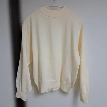 Samansa Mos2 blue 긴팔 니트 FREE