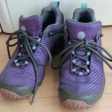 머렐 MERRELL 카멜레온7 24.5cm 퍼플 고어텍스