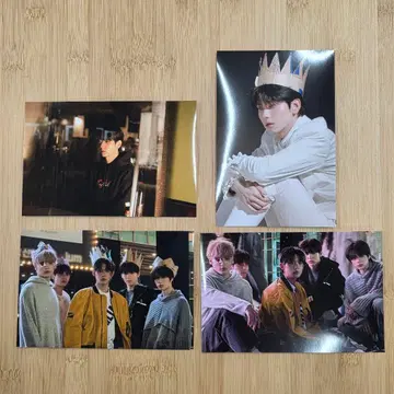 한국 한정판 TXT 푸딩 박스 브로마이드 수빈 올 4장 세트