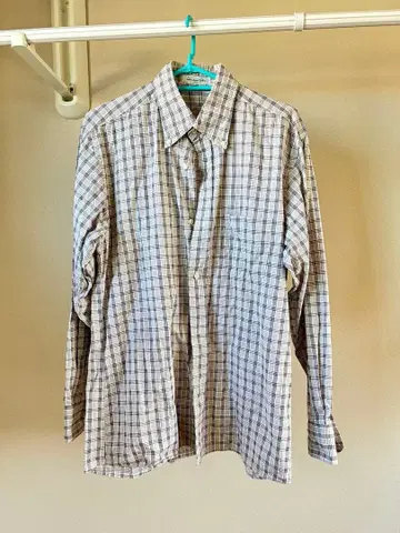 International Gallery BEAMS 체크 무늬 긴팔 셔츠