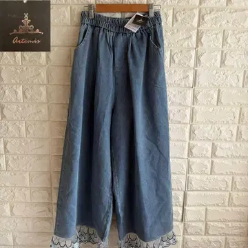 택 포함 Artemis 레이스 가우초 팬츠 M-L