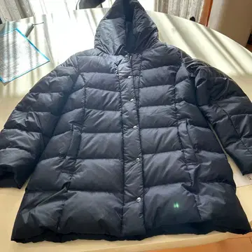23구 후드 부착 다운 자켓 다크 네이비 사이즈 44