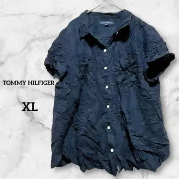 고품질 새상품급 TOMMY HILFIGER 여성용 반팔 셔츠 [ XL ]