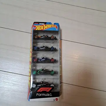 핫휠 5팩 포뮬러1 F1