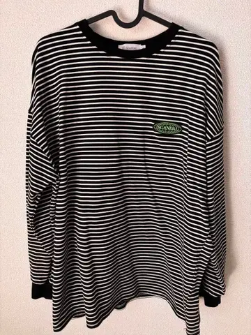 SCANDAL 보더 롱 T