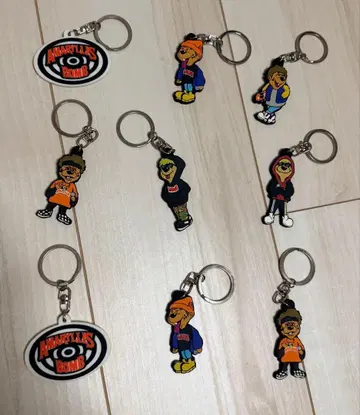 캐릭터 키링 9개 세트