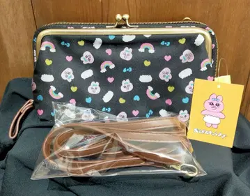 빤쮸토끼 자카드 지갑 숄더 지갑 백