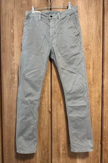 Mude Jeans slim adam W31 L30 그레이 치노 팬츠