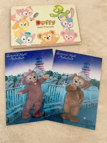 디즈니씨 더피 프렌즈 썸머 나이트 멜로디 한정판 사진