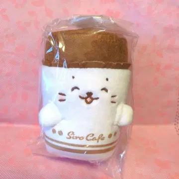 시로탄 시로 카페 핫 커피탄 봉제 인형