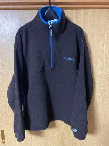 하프 지퍼 플리스 풀오버 M