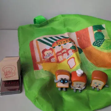 빵 도둑 모음 에코백 피규어 스탬프