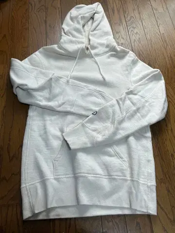 DRESSTERIOR 화이트 후드 부착 후드티 S