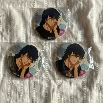 신 테니스의 왕자님 휴식 타임 캔뱃지 오시타리 유시