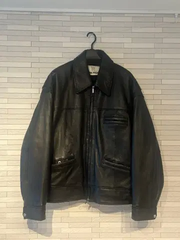 PRANK PROJECT 충전솜 시어링 가죽 자켓 미사용 새상품