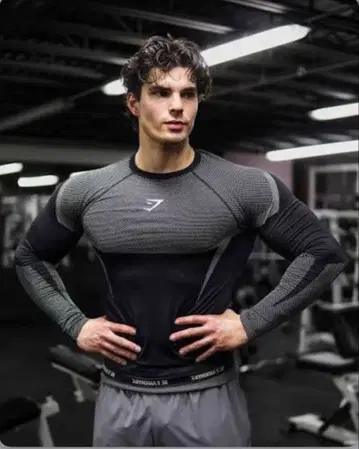 Gymshark onyx v5 grey Long-sleeve