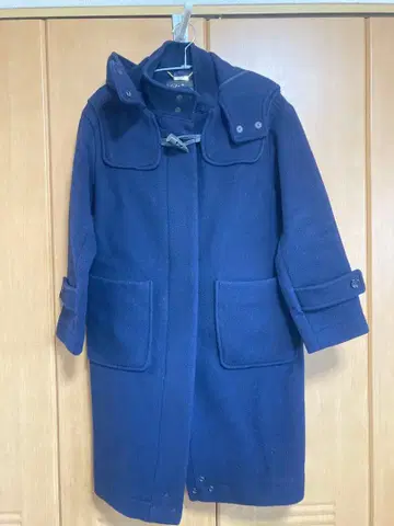 Unaca 더플 코트 후드 부착