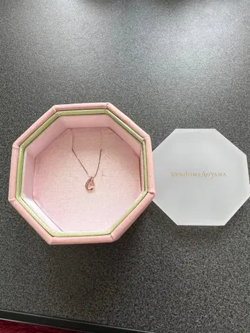 뱅돔 아오야마 K10 핑크 골드 목걸이