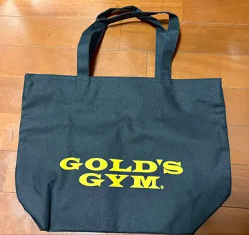 [ 미사용 새상품 ] GOLD'S GYM 토트백 블랙 초레어