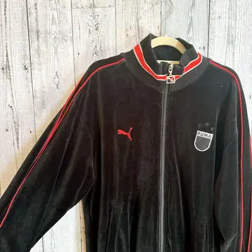 PUMA 블랙 집업 자켓