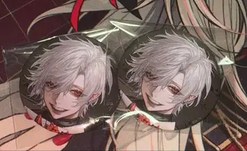 니지산지 Kuzuha 쿠츠하 캔뱃지 금박 2개