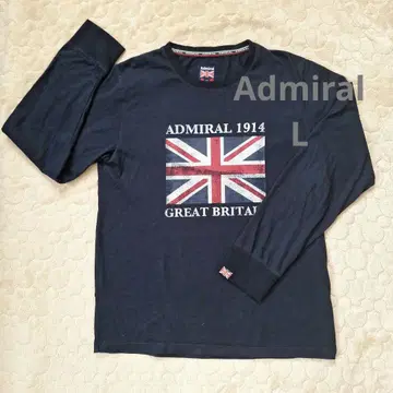 어드미럴 긴팔 티셔츠 L 네이비
