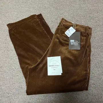 새상품 UNIONSLACKS 104 코듀로이 팬츠 M