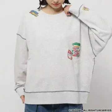 새상품급 니코앤드 ZIZONE 지존 맨투맨 트레이닝복 L