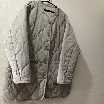 COCO DEAL 여성용 퀼팅 자켓 S 카키