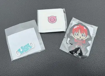 LiSA 패치워크 굿즈 가챠 3종 세트