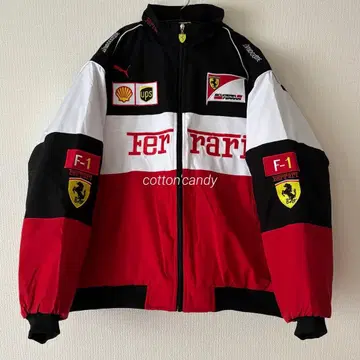 레어 Ferrari F1 나일론 자켓 XL
