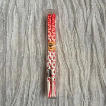 마츠자카야 핑크 빨간색 금 화이트 뜨개질 허리띠