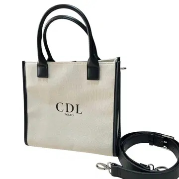 [ 미사용품 ] CDL Canvas Tote Bag SMALL 화이트