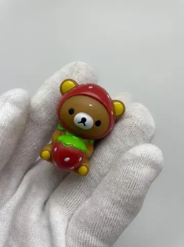 레어 리락쿠마 스트로베리 코스튬 미니 피규어 선