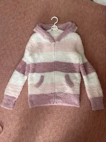 젤라또피케 후드 부착 룸웨어 핑크