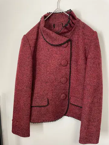 캐주얼 빨간색 자켓 M