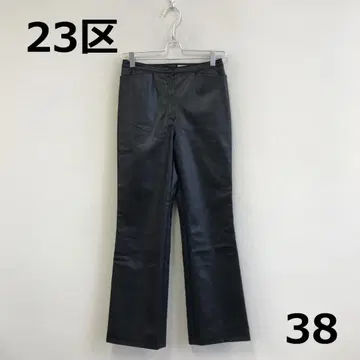 H1117A14 [ 23구 ] 인조 가죽 팬츠