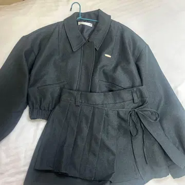 MAJESTIC LEGON 셋업 블루종 숏팬츠 그레이