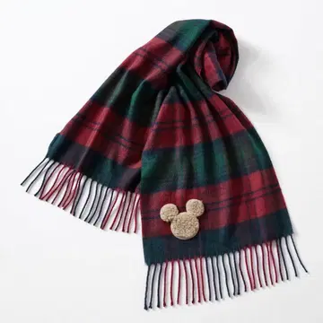 디즈니 미키 정전기 방지 머플러 미사용 새상품