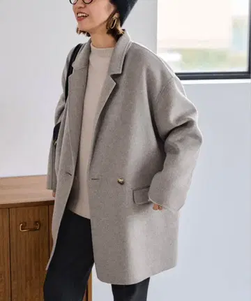 FRAMeWORK 해밀턴 리버 테일러드 코트 그레이