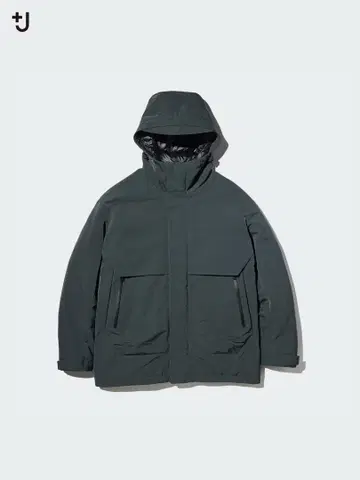 하이브리드 다운 오버사이즈 파카