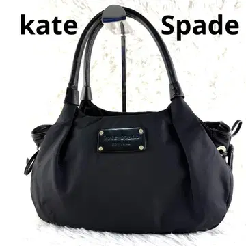 새상품급 케이트 스페이드 핸드백 리본 숄더 블랙