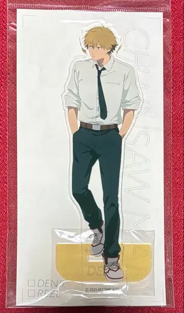 [체인소 맨 레제 편] 회장 한정판 덴지 아크릴 스탠드 (미개봉 새상품)