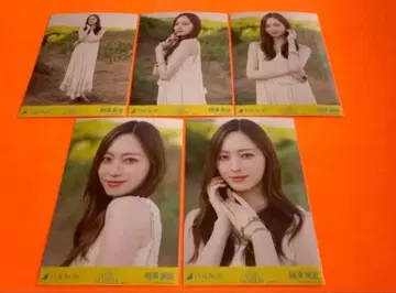 우메자와 미나미 Same numbers 개별 브로마이드 5종 컴프