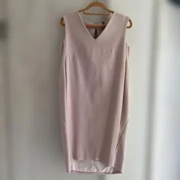 Flicka 옅은 핑크 슬리브리스 원피스