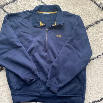 BAYFLOW 네이비 하프 지퍼 트레이닝복