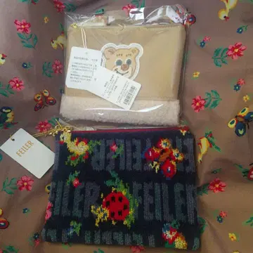 새상품 페이러 테디 파우치 하이디 파스더바톤