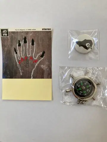 크로마니욘즈 나침반 키링 캔뱃지 스티커