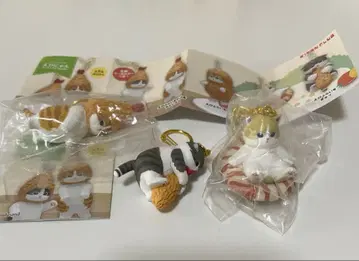 mofusand 모프 샌드 새우냥 피규어 키링 3개 세트